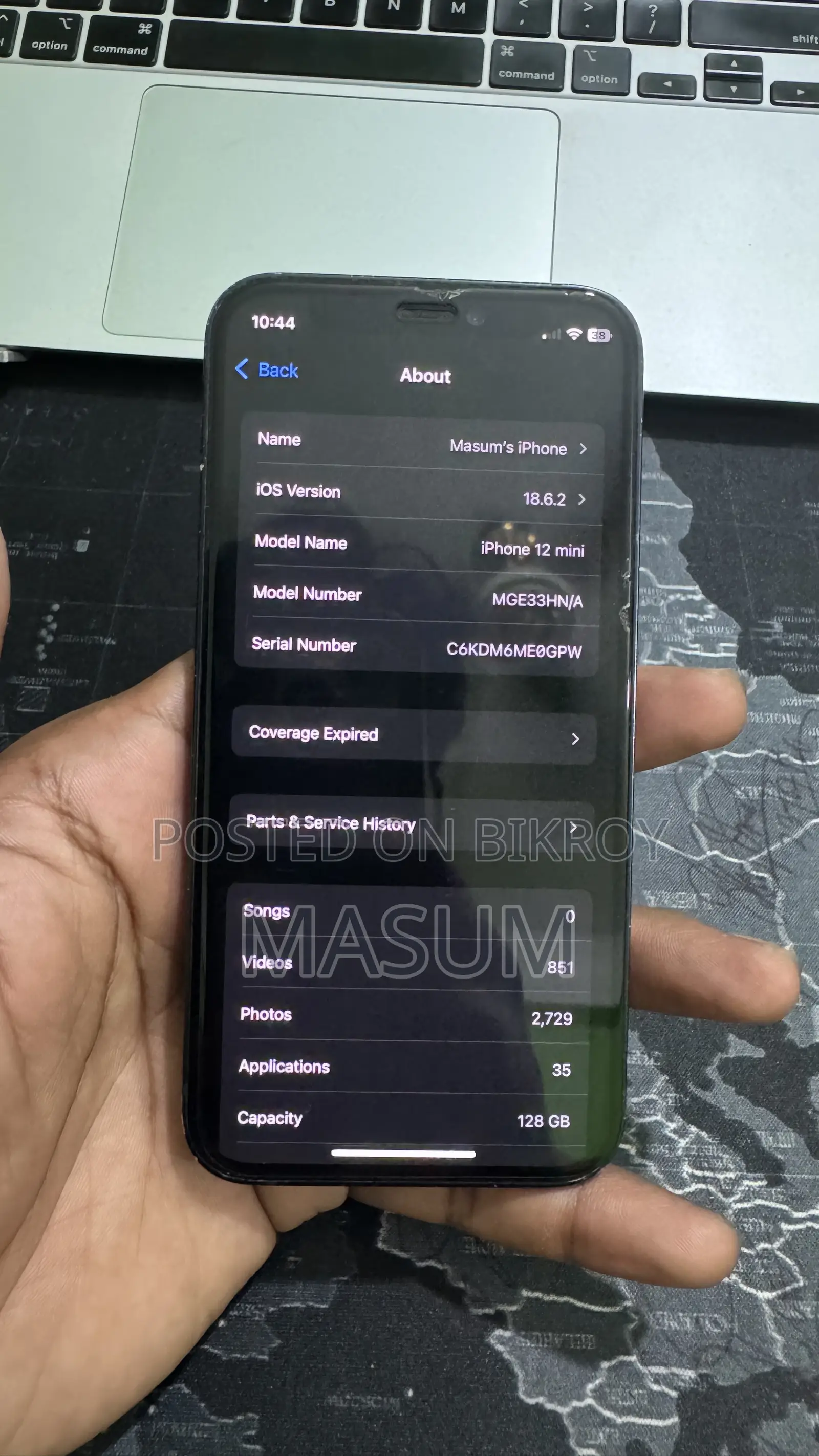 Apple iPhone 12 Mini 128 GB Black