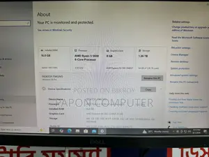 Desktop Computer 16GB AMD Ryzen 5 HDD+SSD 500GB