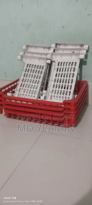 Plastic Shelf Rack + 4-Tier Plastic Rack