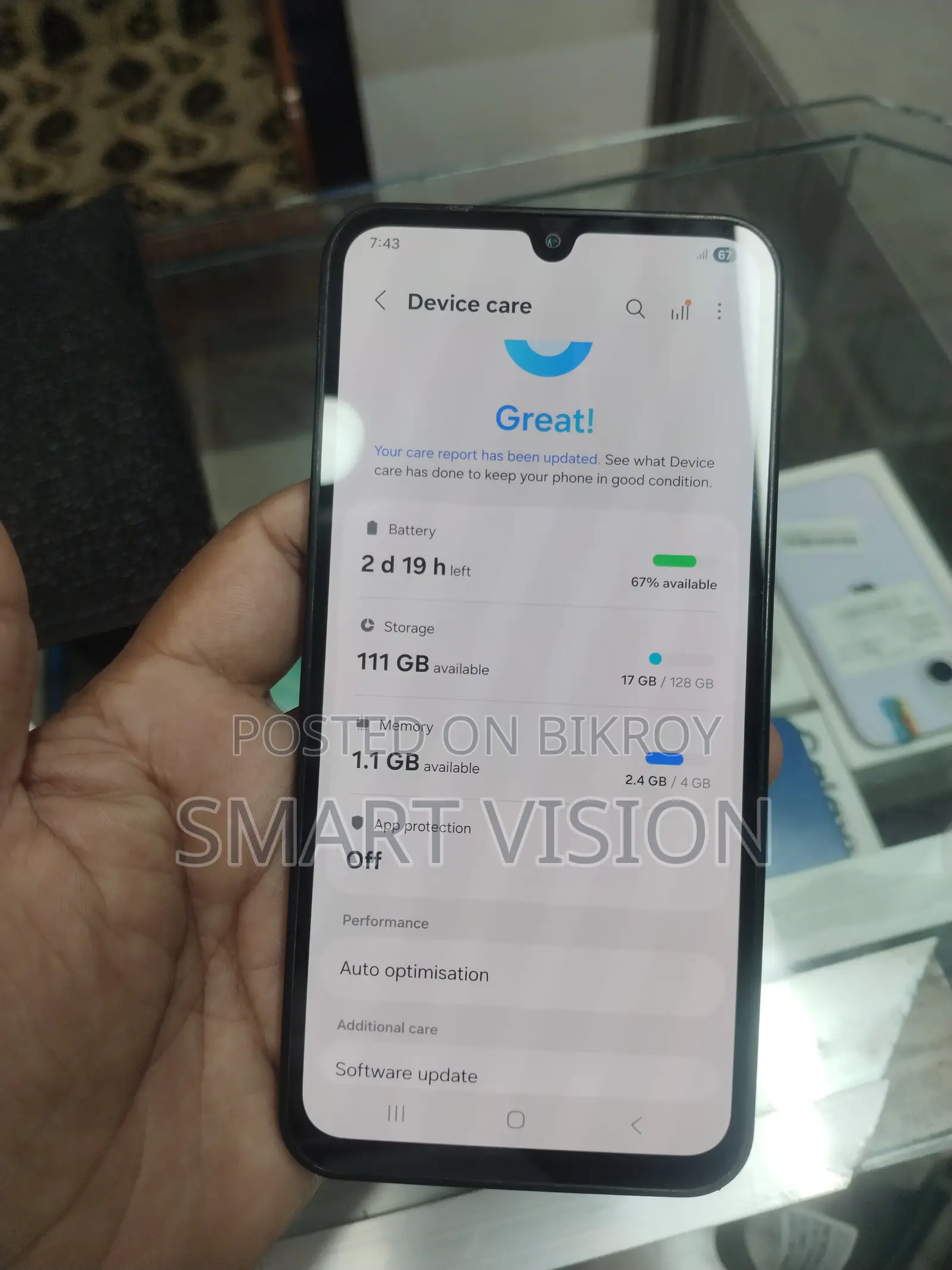 স্যামসাং গ্যালাক্সি এফ১৫ ১২৮ জিবি ব্ল্যাক