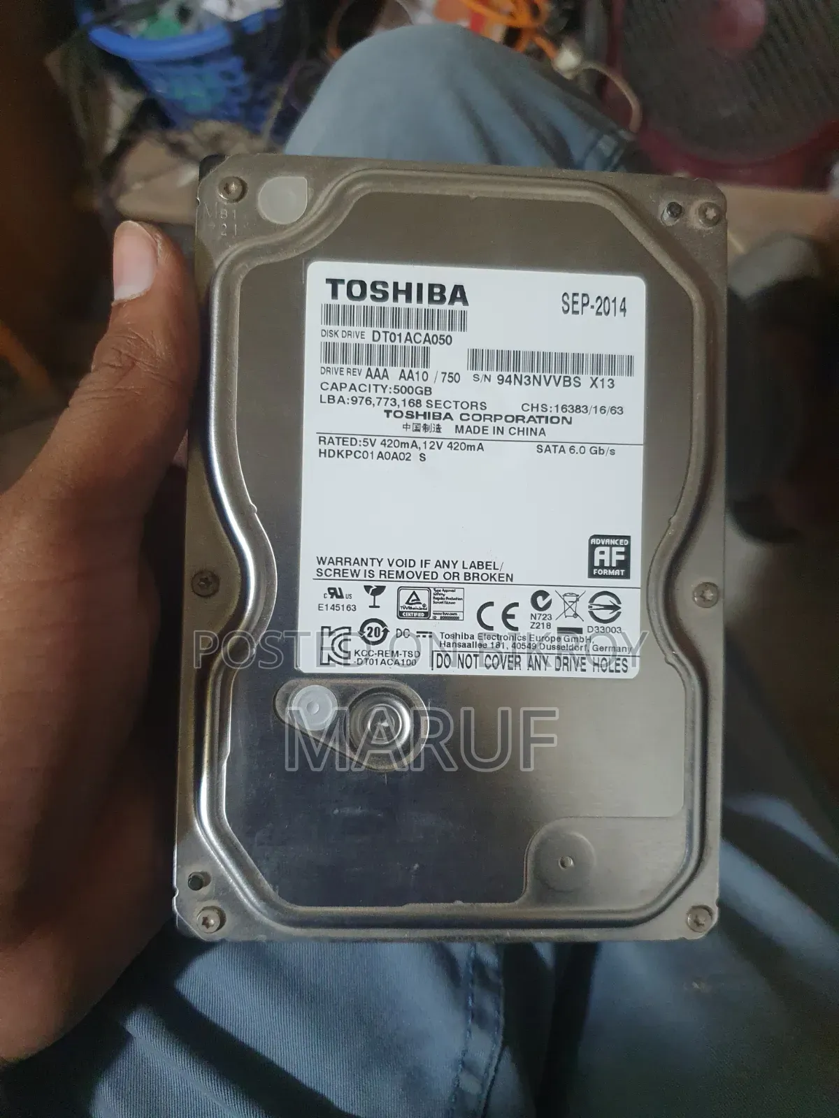 HDD Hard Drive Disk