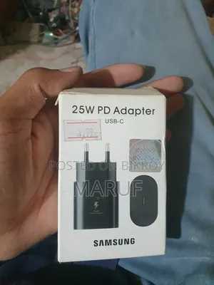 স্যামসাং ২৫ওয়াট টাইপ সি চার্জার অ্যাডাপ্টার