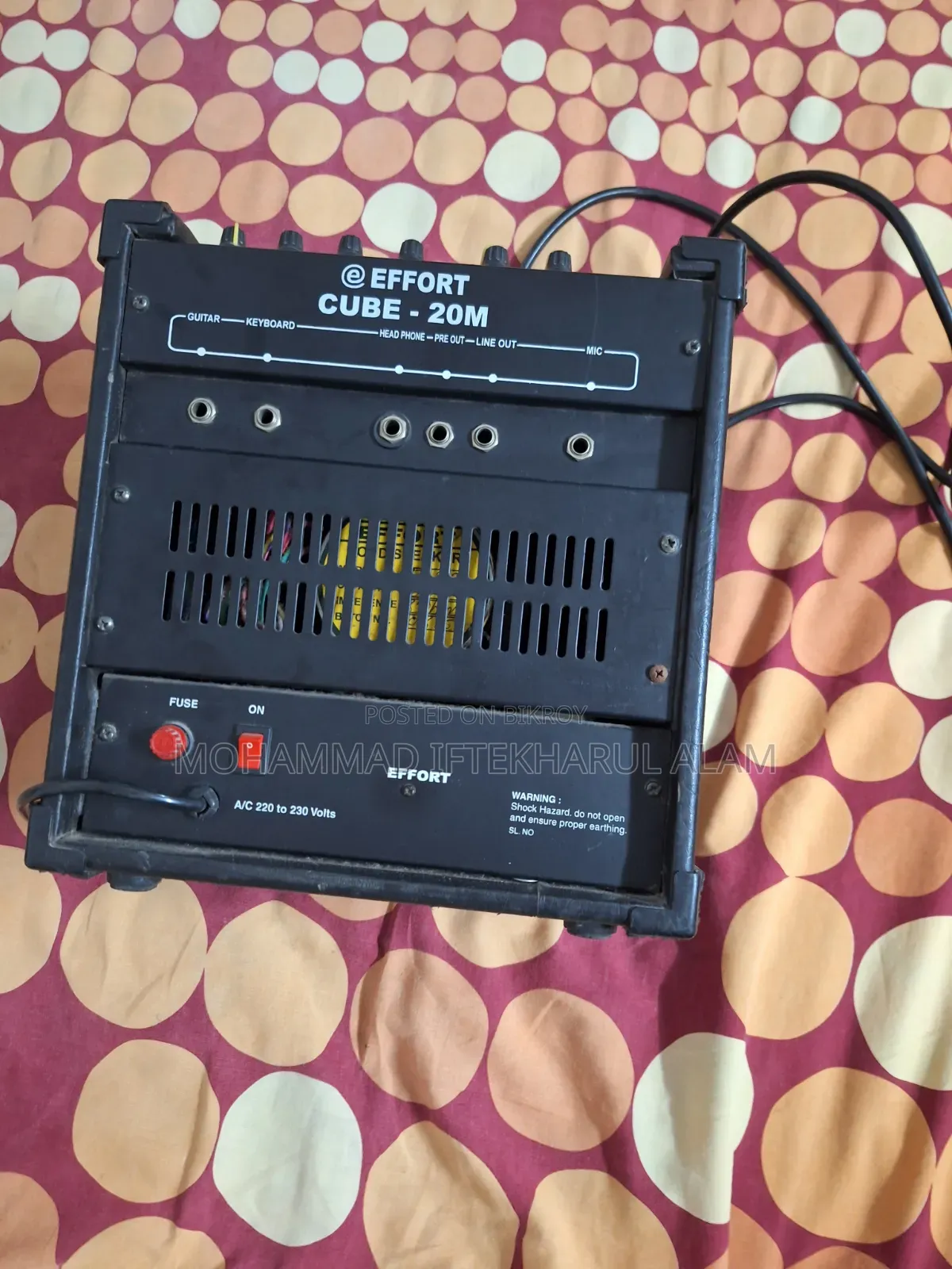 Effort Cube-20m 20W Guitar/Keyboard Amplifier