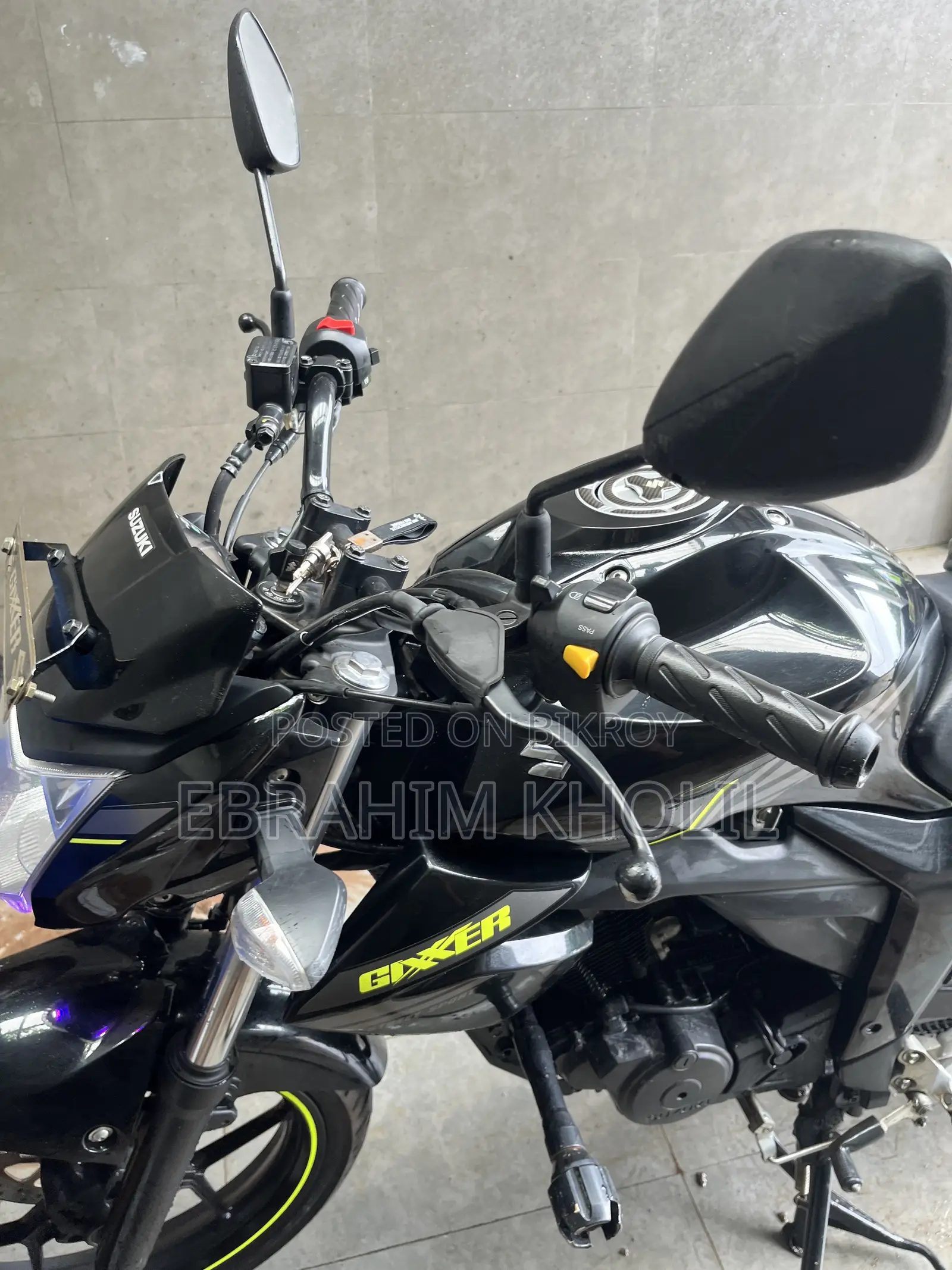Suzuki Gixxer 2026 Black