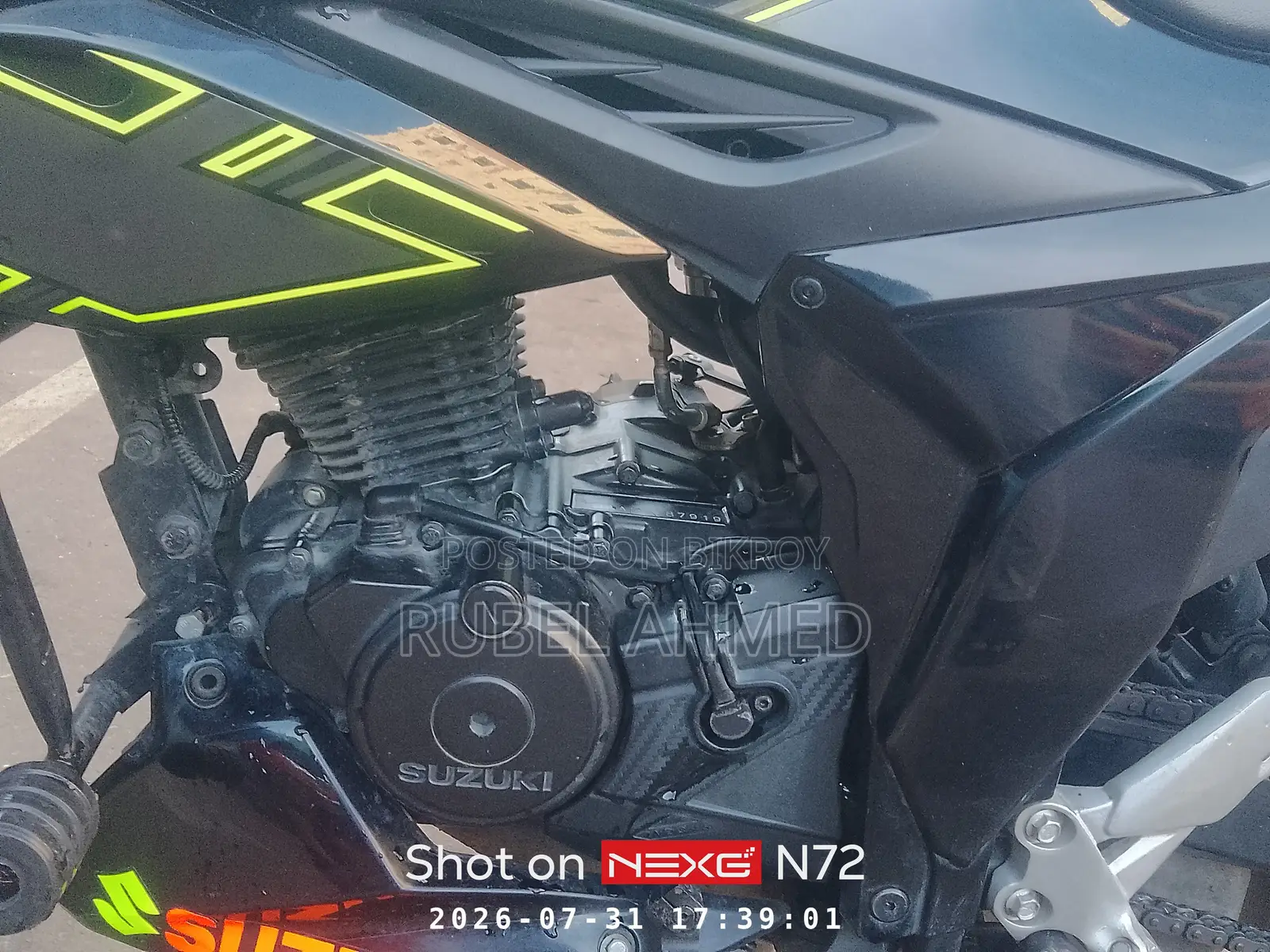 New Suzuki Gixxer 2024 Black