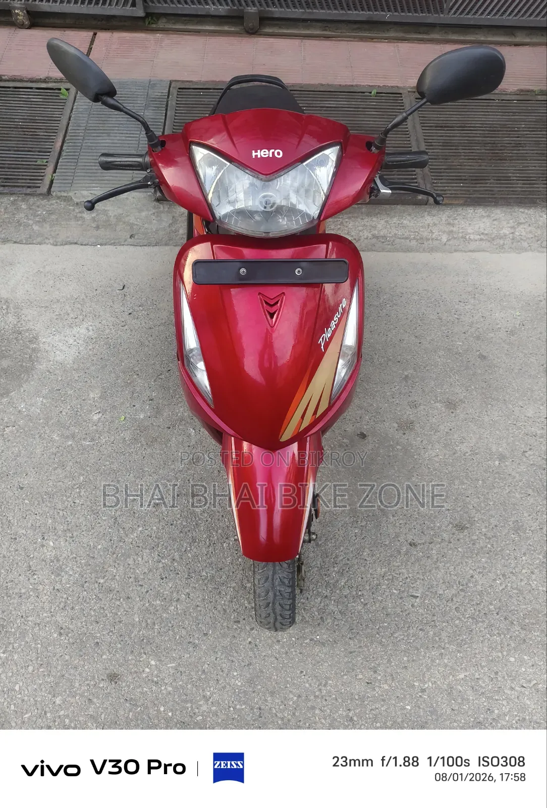 Hero Pleasure 2023 Red