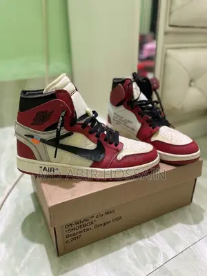 Air Jordan 1 Red High Sneakers Chicago