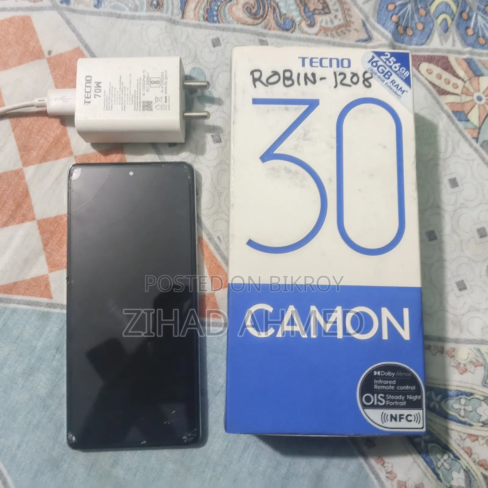 টেকনো ক্যামন ৩০ ২৫৬ জিবি হোয়াইট