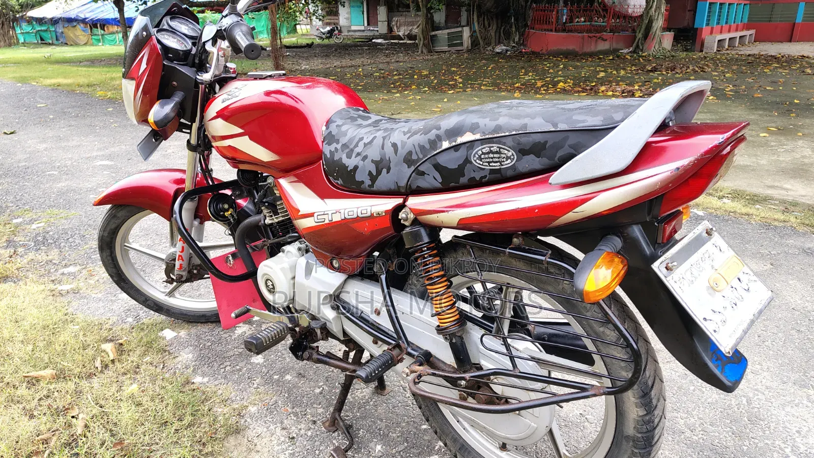 Bajaj CT 100 ES 2020 Red