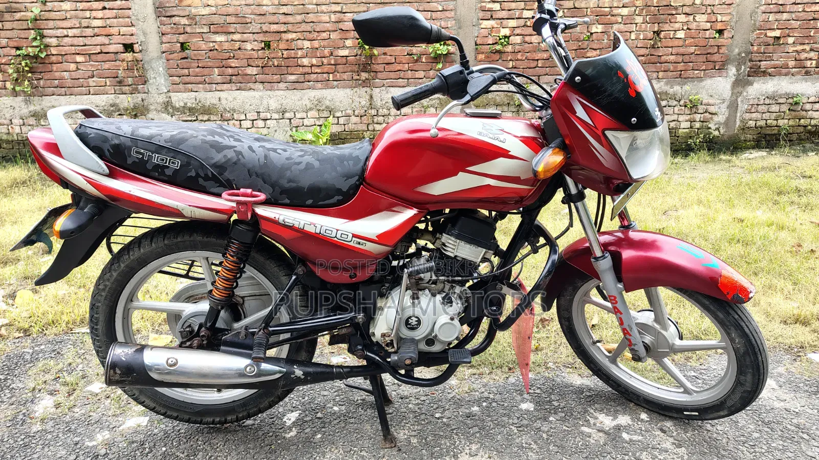 Bajaj CT 100 ES 2020 Red