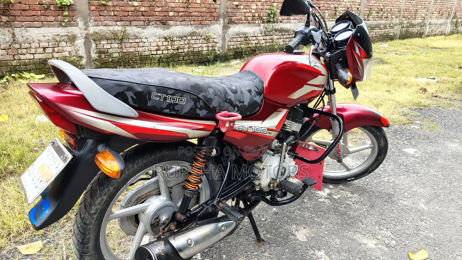 Bajaj CT 100 ES 2020 Red