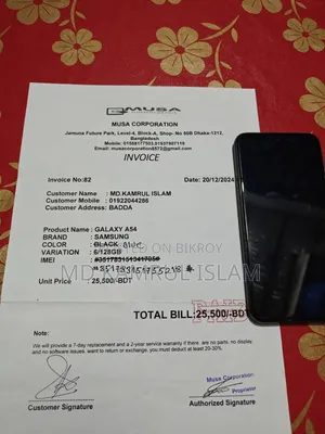 Samsung Galaxy A54 5G 128 GB Black