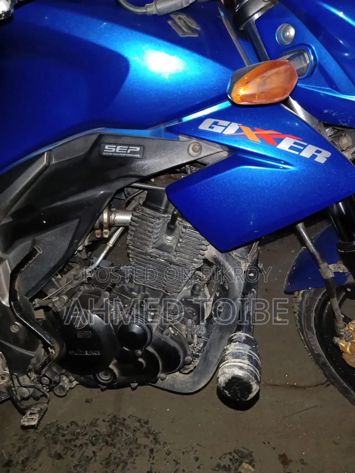 Suzuki Gixxer 2015 Blue