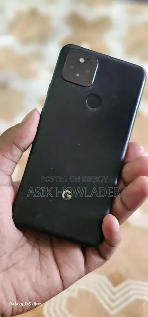 গুগল পিক্সেল ৫ ১২৮ জিবি কালো