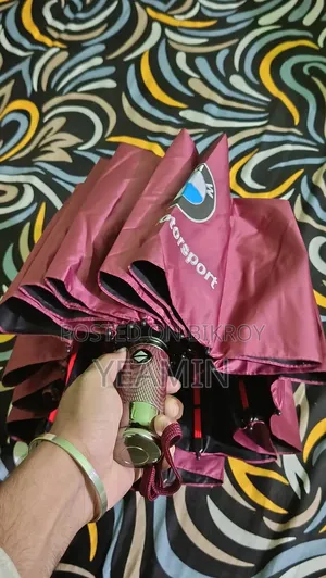 16-rib BMW Premium Umbrella. Auto on-off, completely Windproof