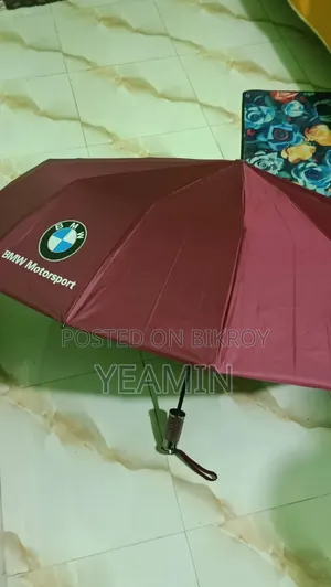 16-rib BMW Premium Umbrella. Auto on-off, completely Windproof