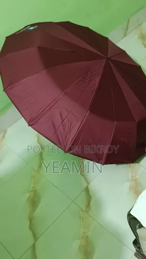 16-rib BMW Premium Umbrella. Auto on-off, completely Windproof