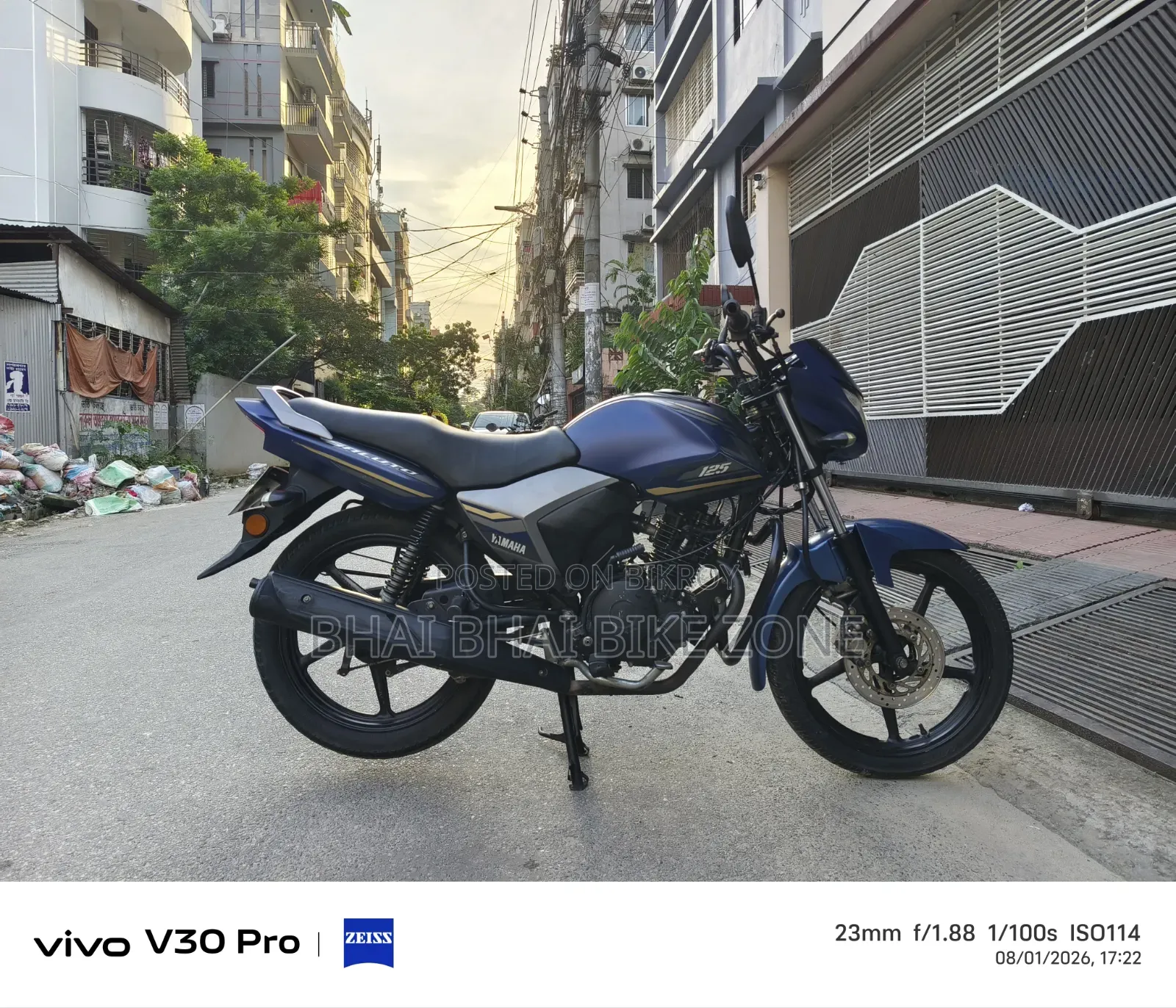 Yamaha Saluto 125 2022 Gray