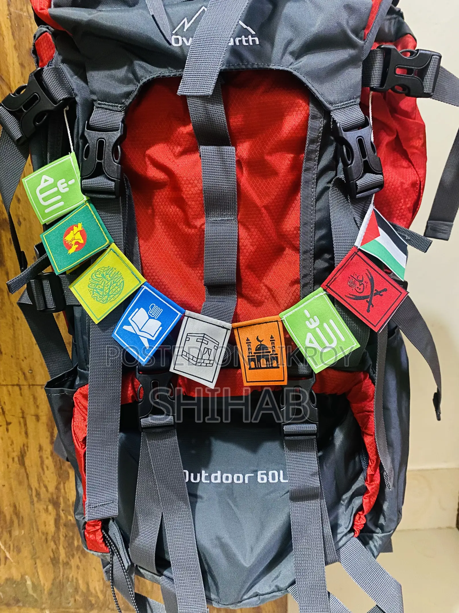 Over Earth Outdoor 60L Bag