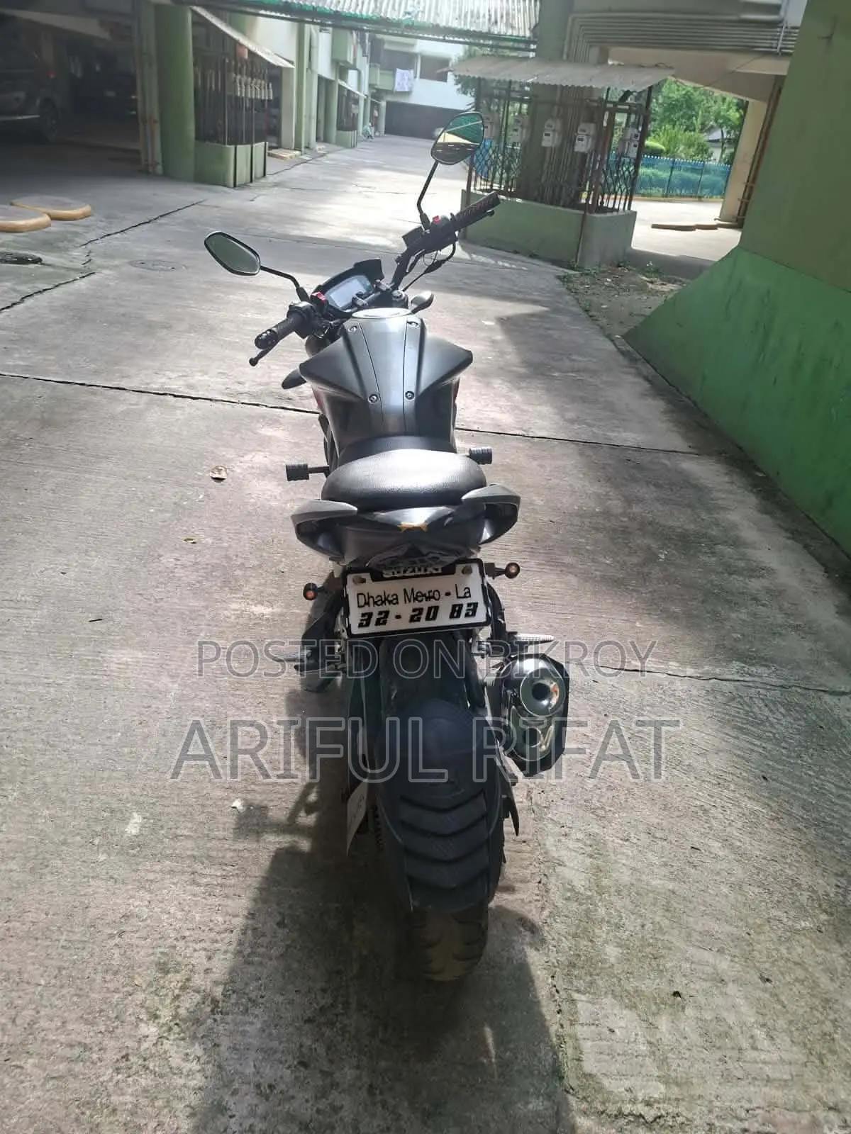 Suzuki Gixxer 2016 Gray