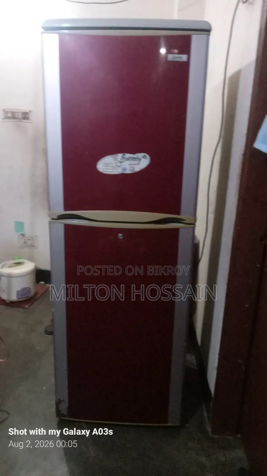 14 CFT Butterfly Frost Fridge