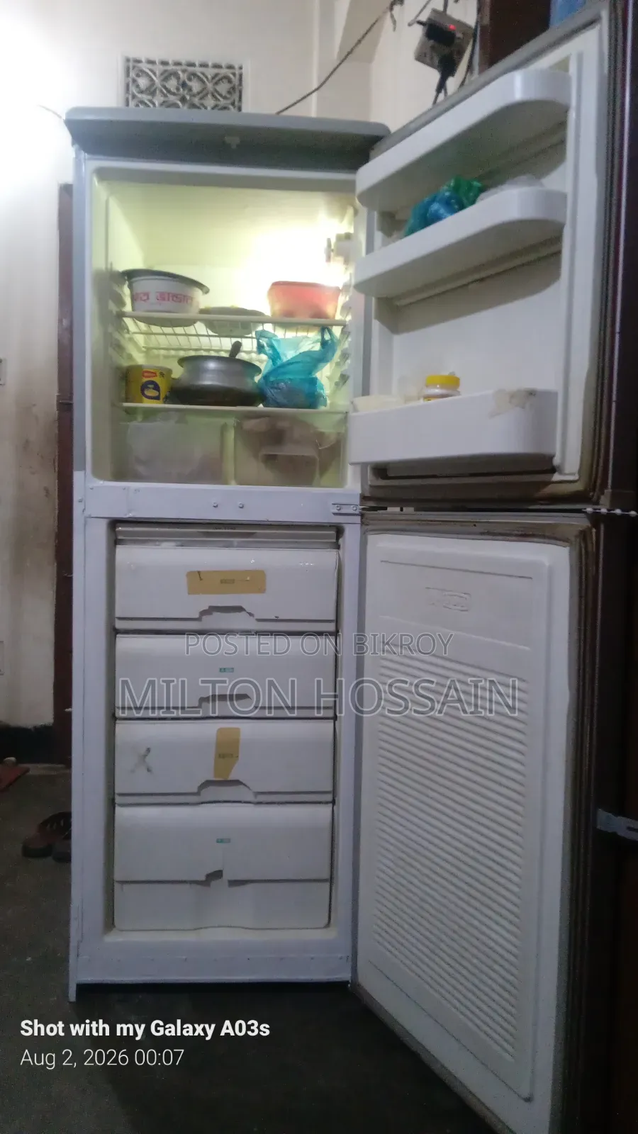 14 CFT Butterfly Frost Fridge