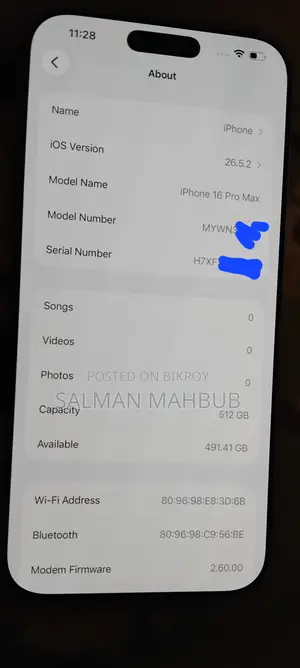 Apple iPhone 16 Pro Max 512 GB