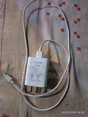 Tecno 45 W Charger