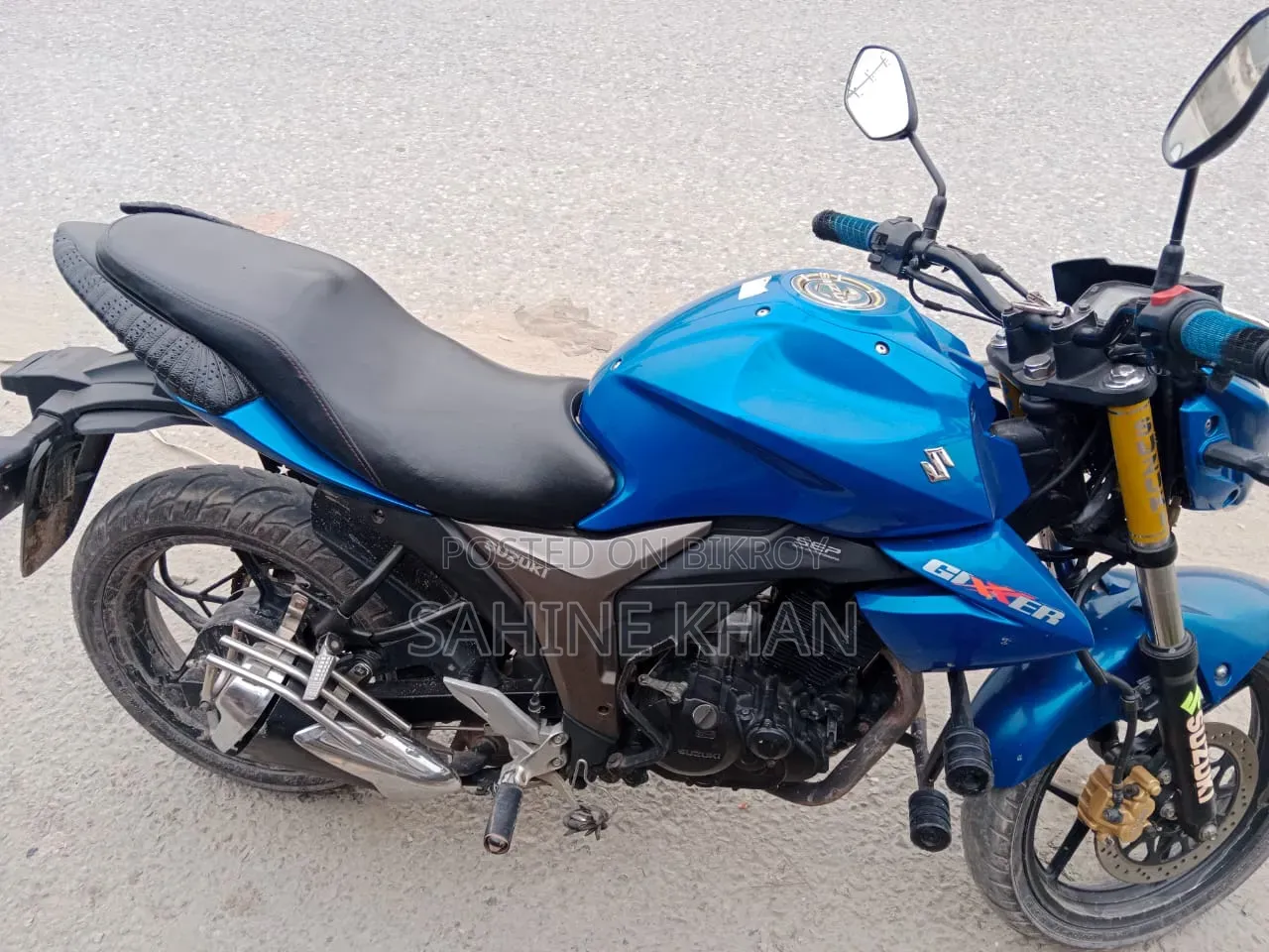 Suzuki Gixxer 2023 Blue