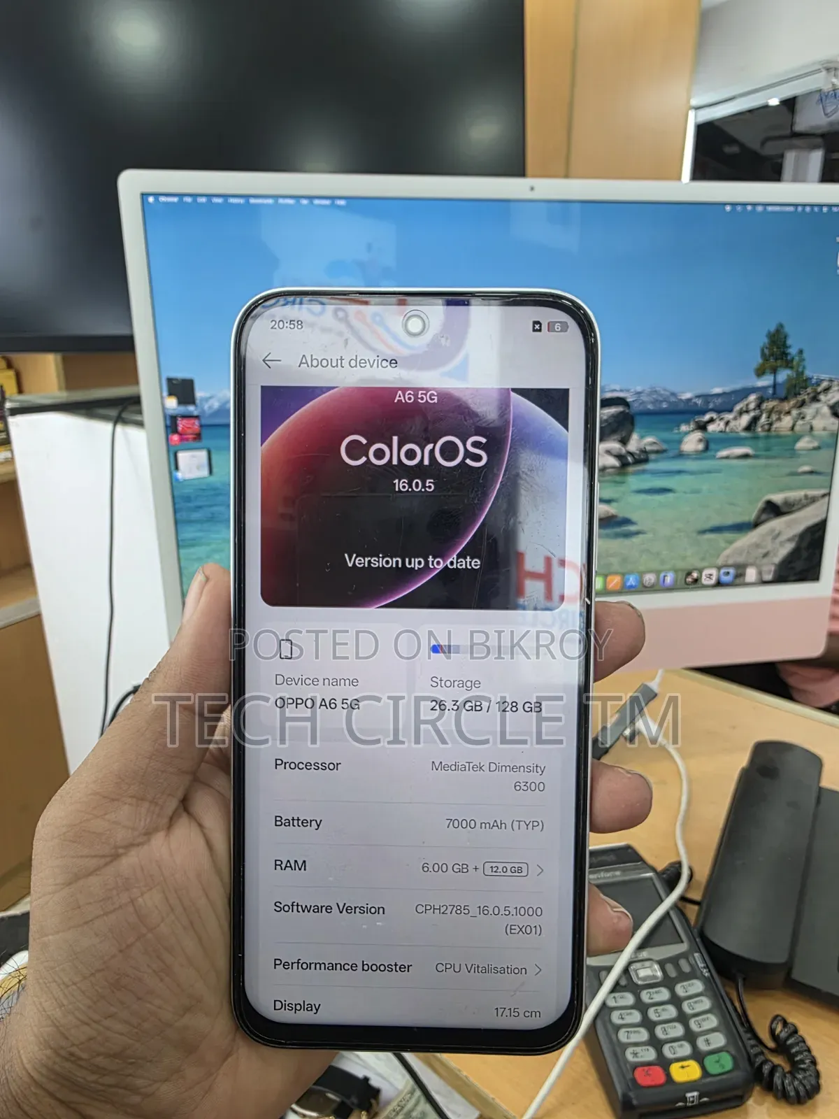 Oppo A6 5G 128 GB White