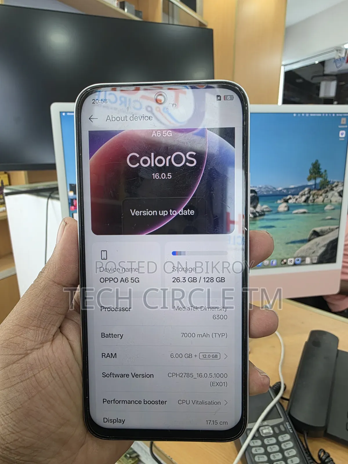 Oppo A6 5G 128 GB White