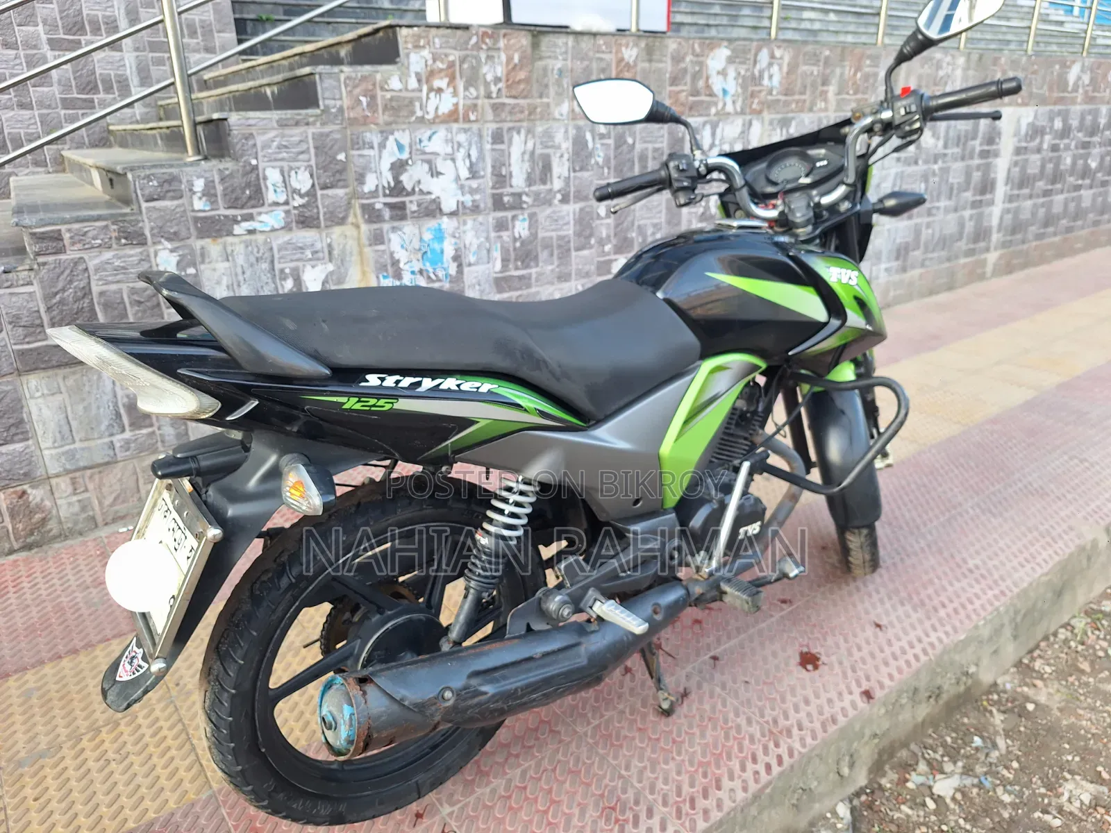 TVS Stryker 125 2021 Black