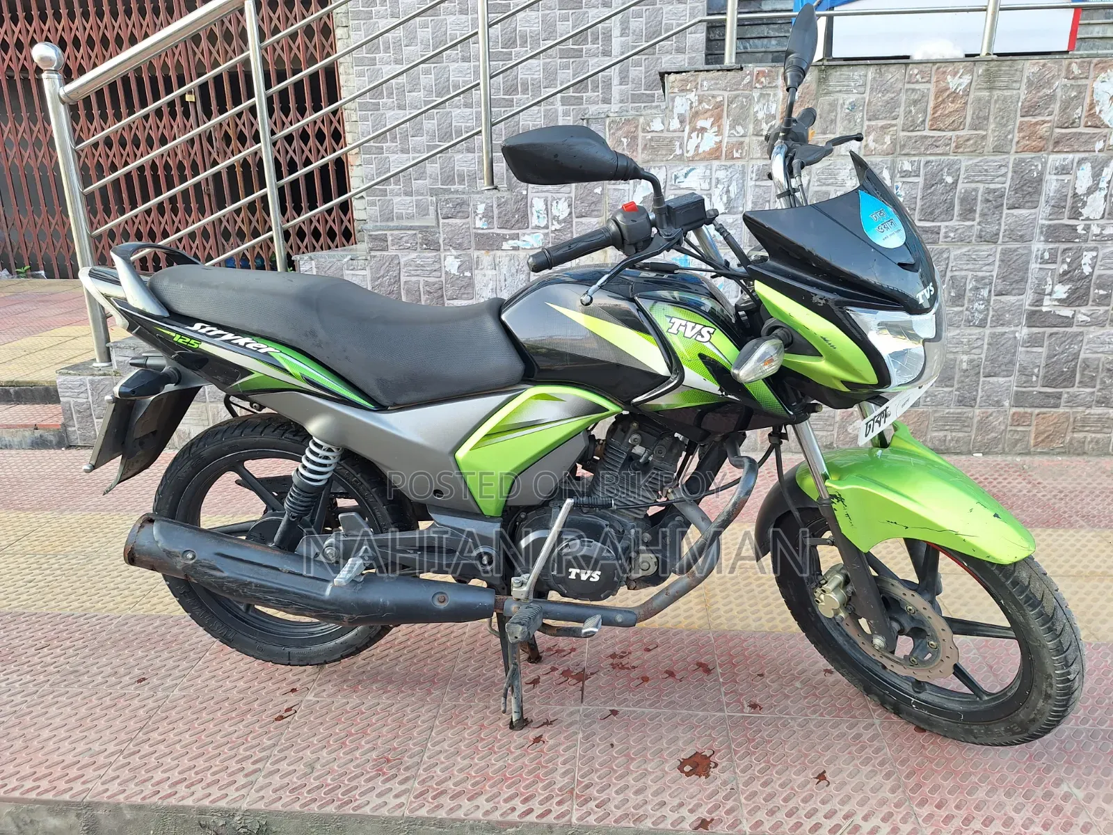 TVS Stryker 125 2021 Black