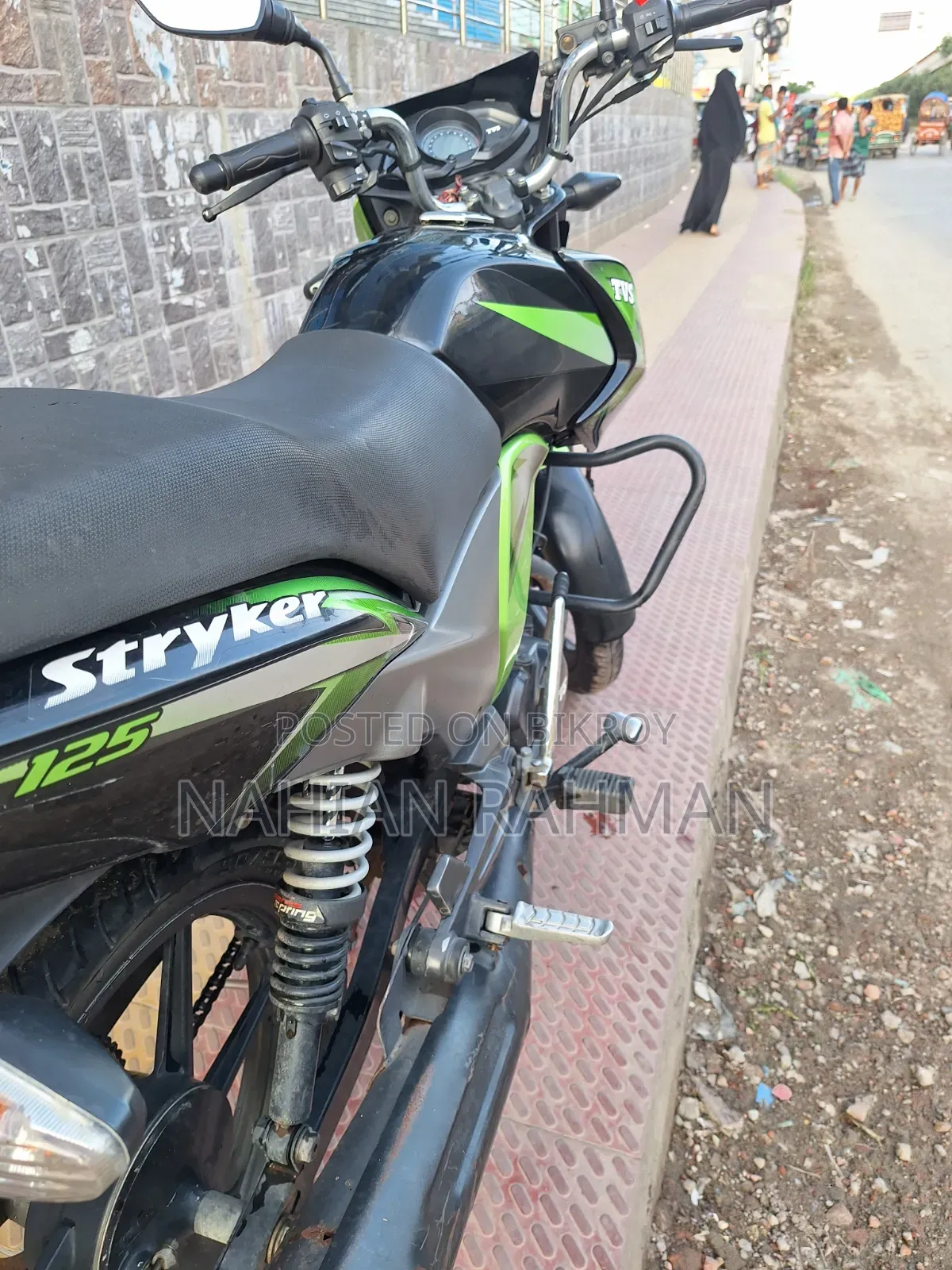 TVS Stryker 125 2021 Black