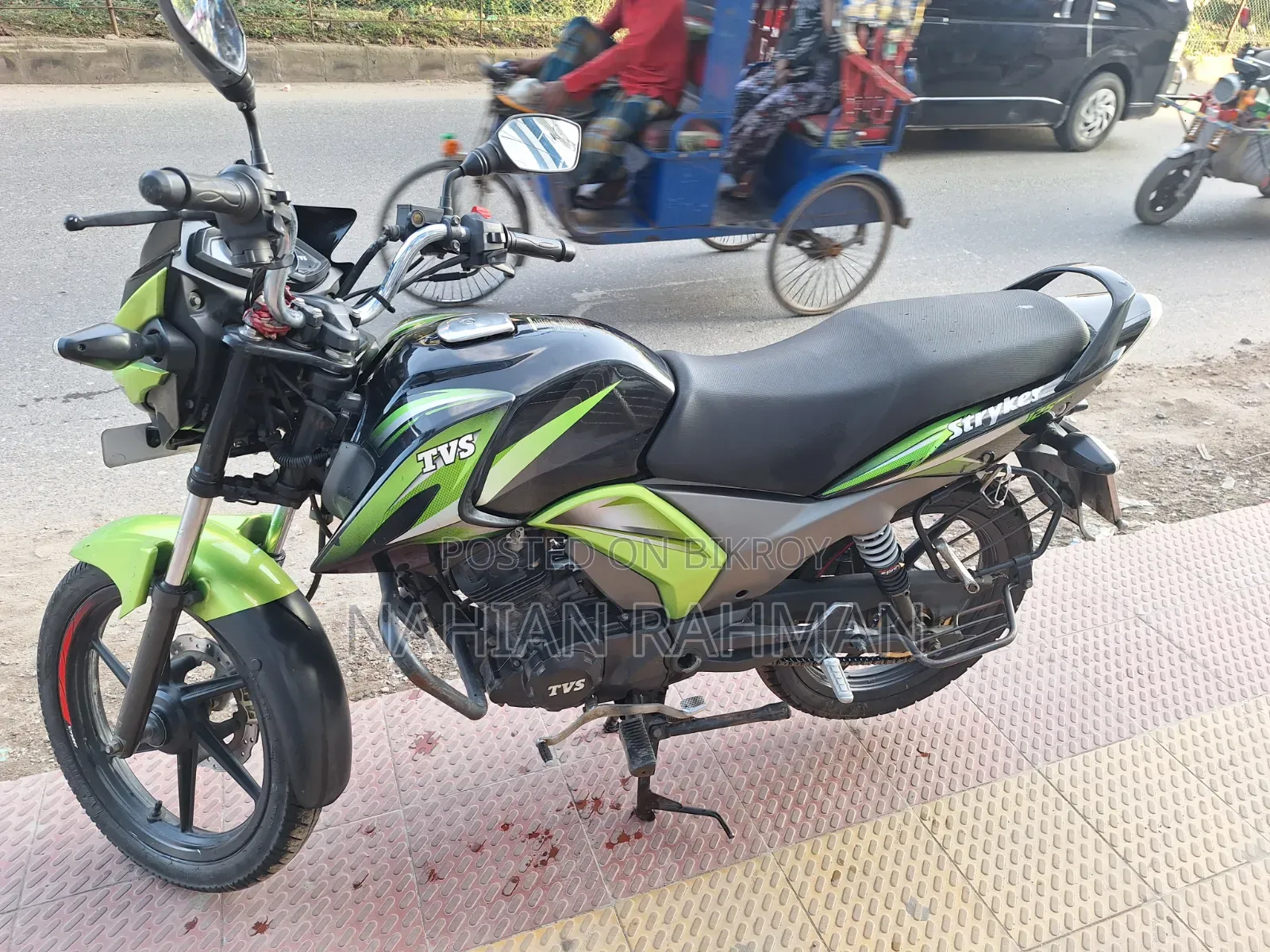 TVS Stryker 125 2021 Black