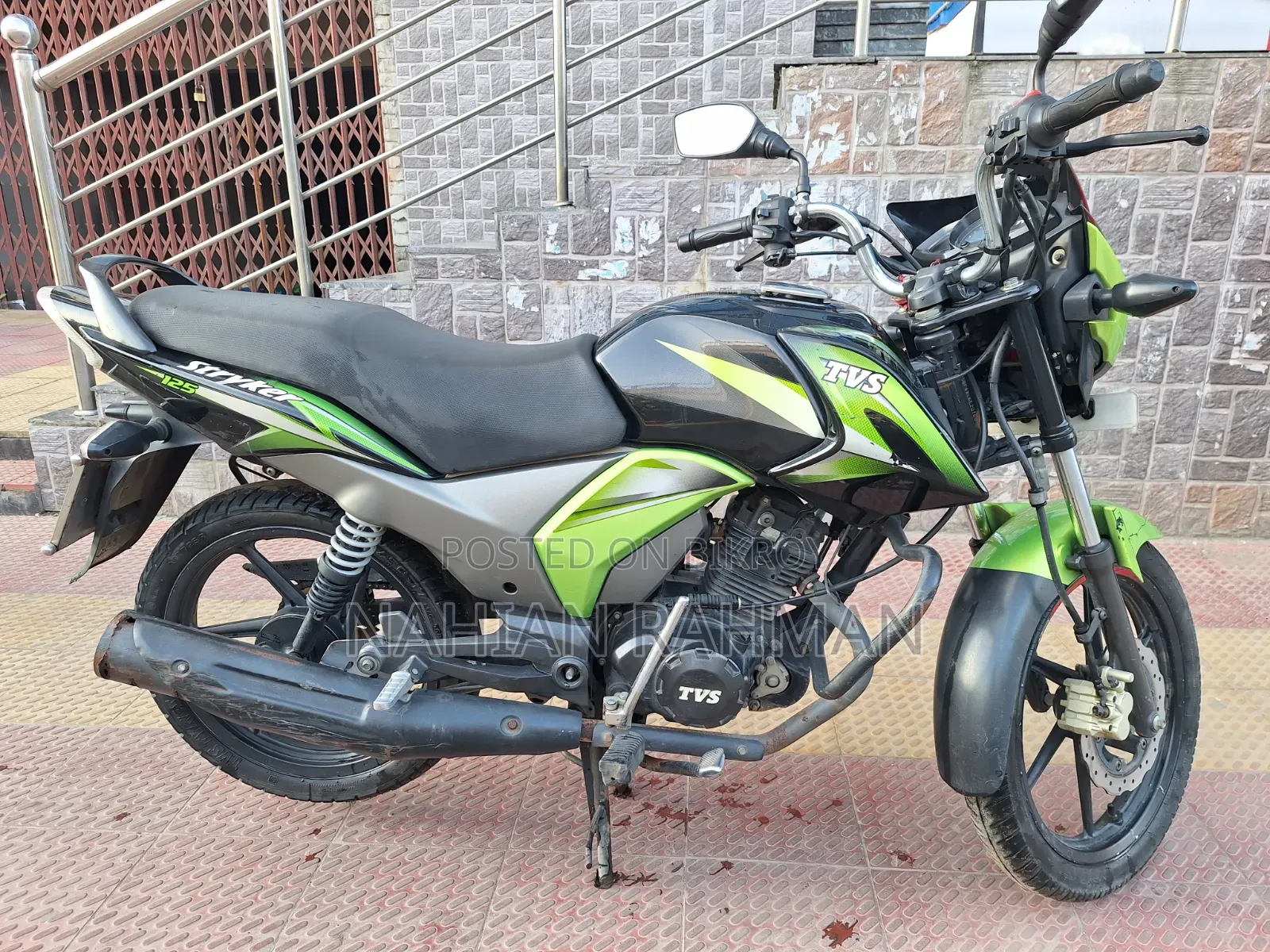 TVS Stryker 125 2021 Black