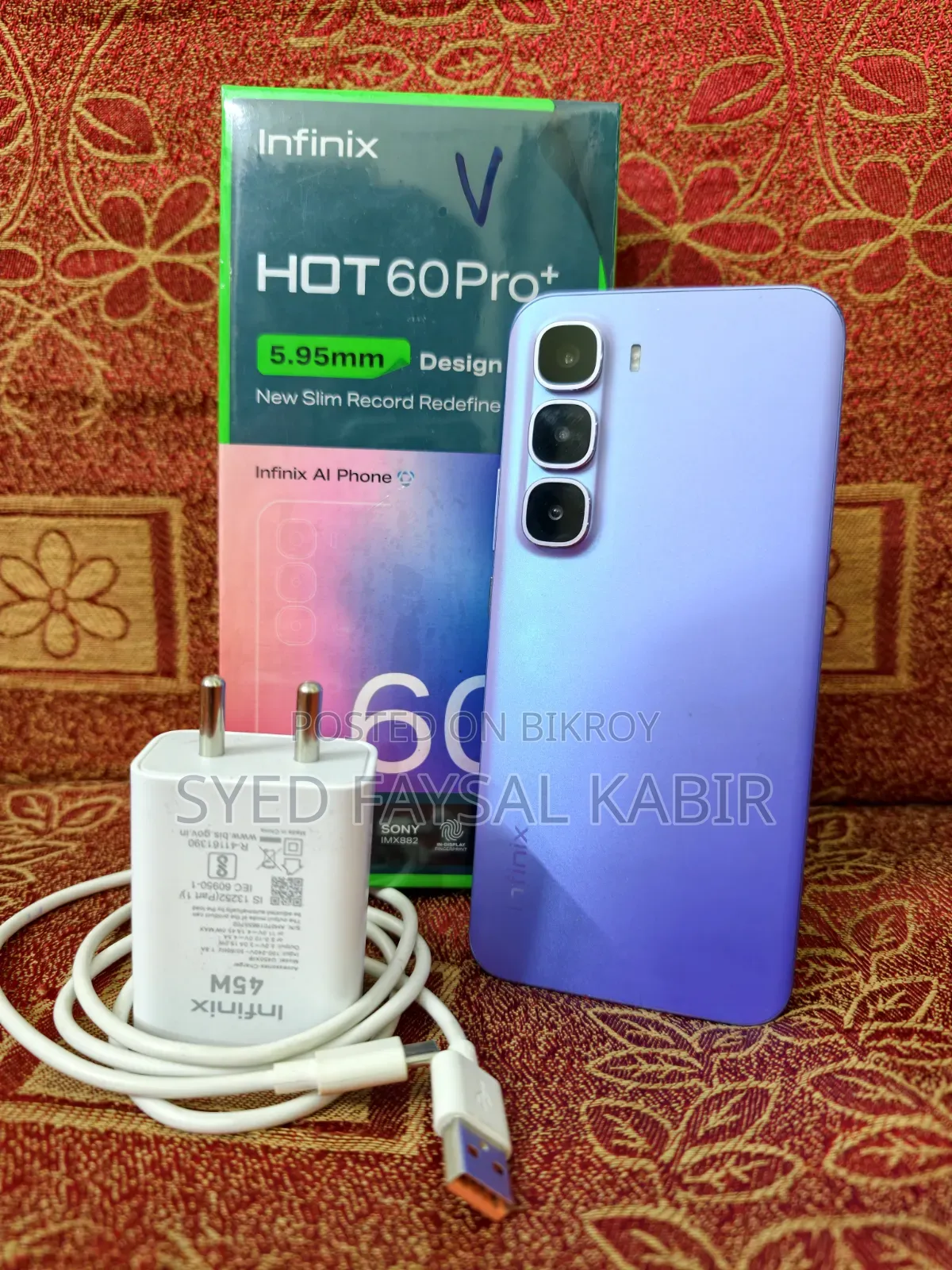 Infinix Hot 60 Pro+ 256 GB Blue