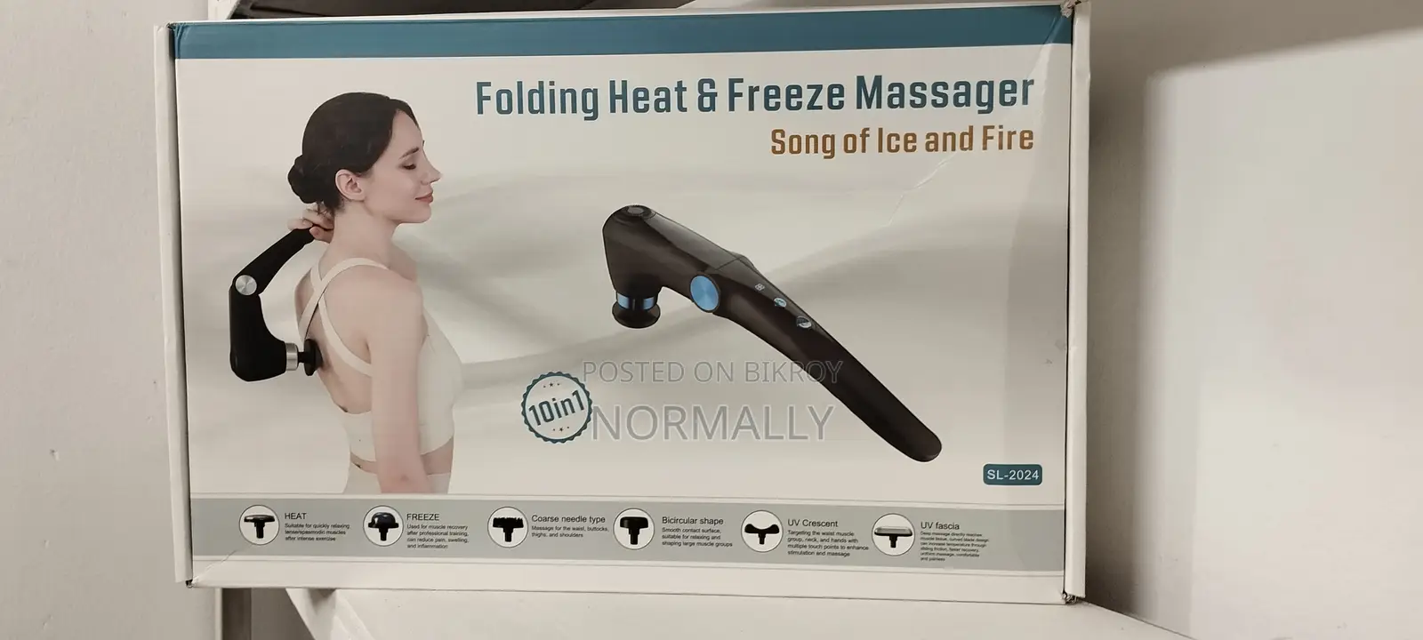 Folding Heat Freeze Massager