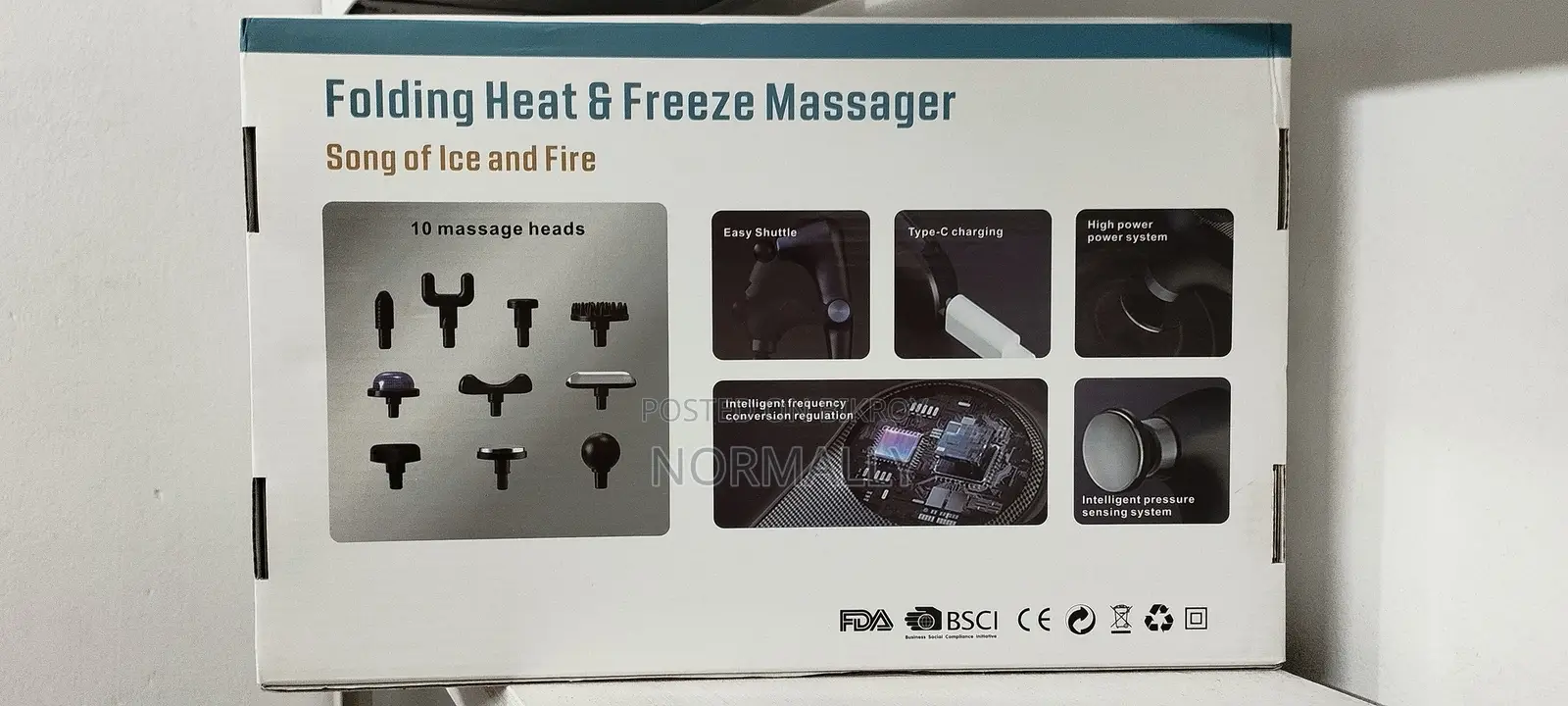 Folding Heat Freeze Massager