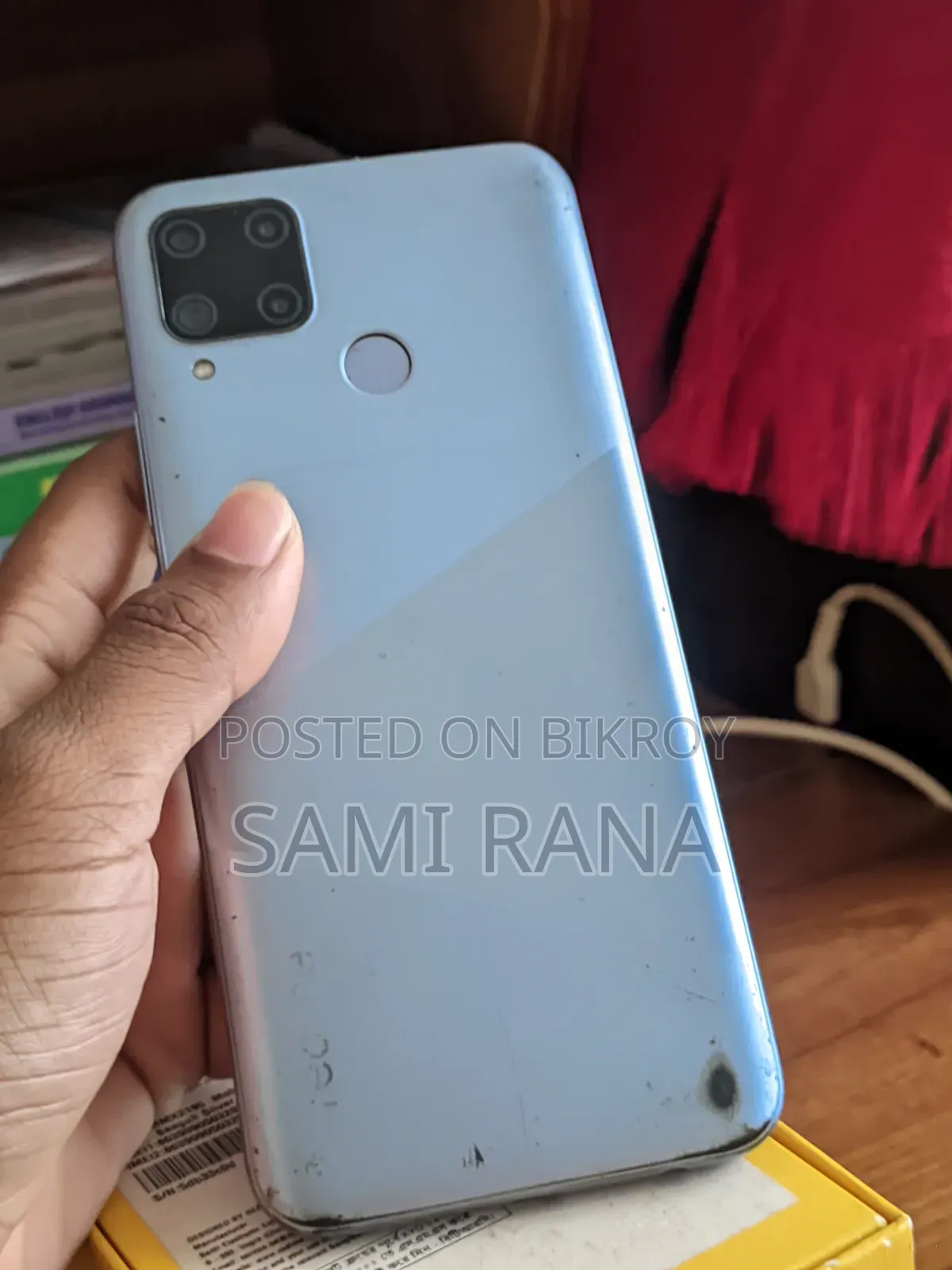 রিয়েলমি সি১৫ কোয়ালকম এডিশন ৬৪ জিবি সিলভার