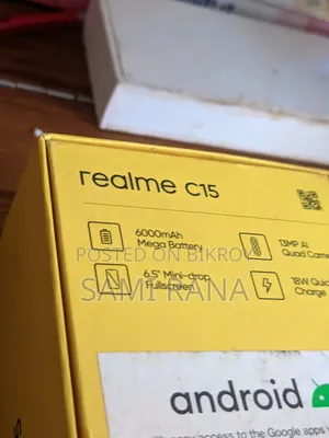 রিয়েলমি সি১৫ কোয়ালকম এডিশন ৬৪ জিবি সিলভার