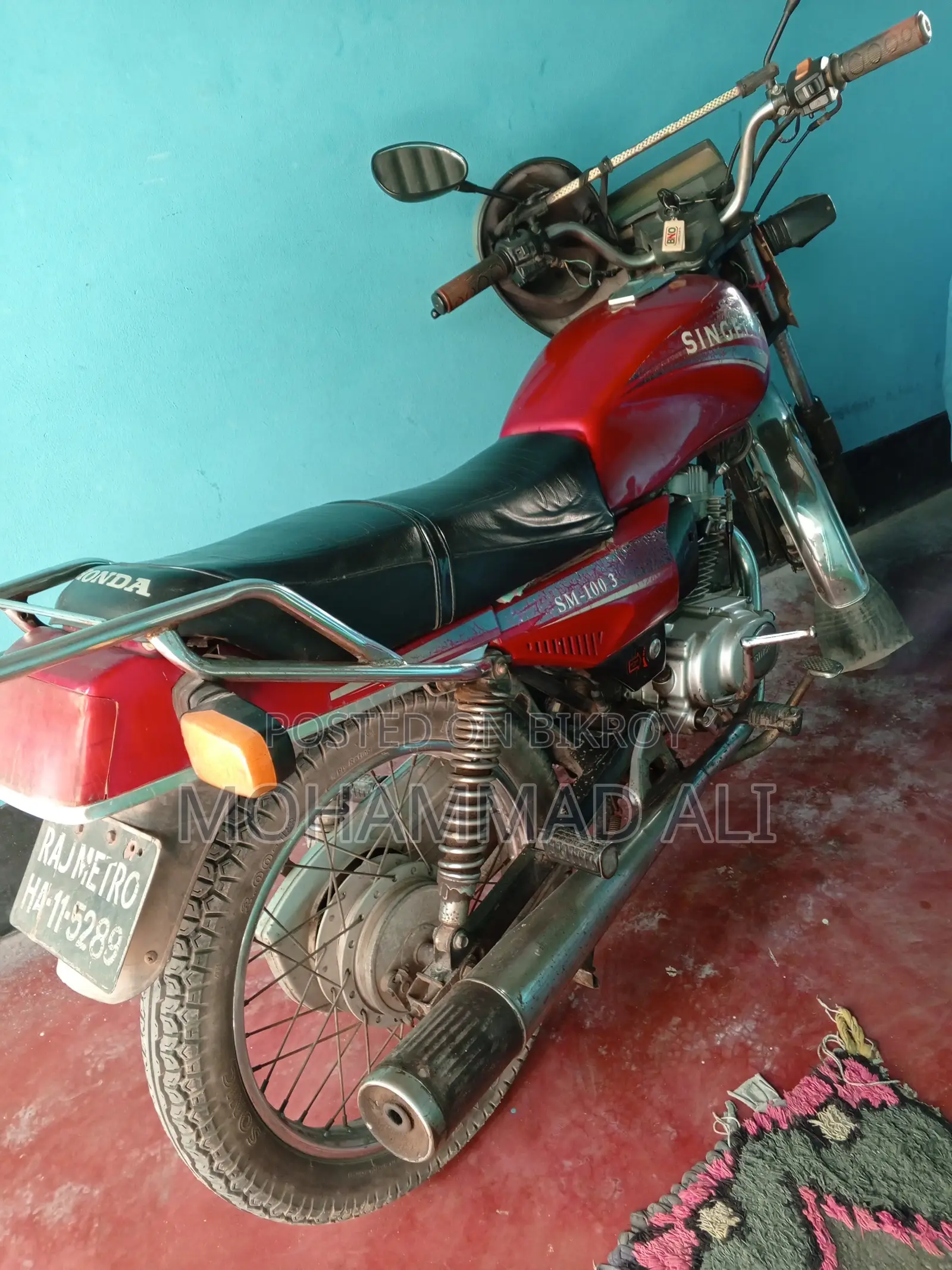 Motorcycle 2009 Red