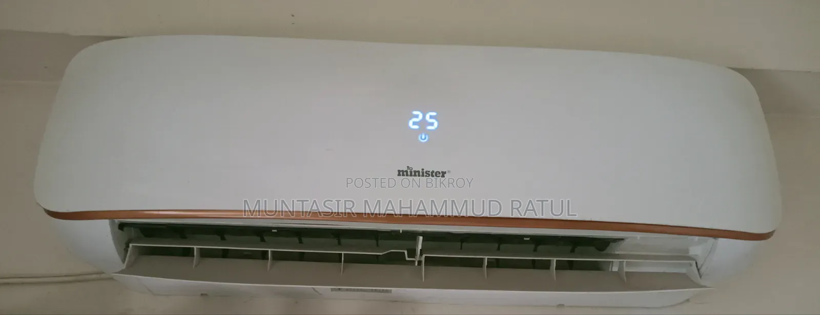 Minister 1.5 Ton Non-Inverter Split AC - 1 Year Old - Very Low Used