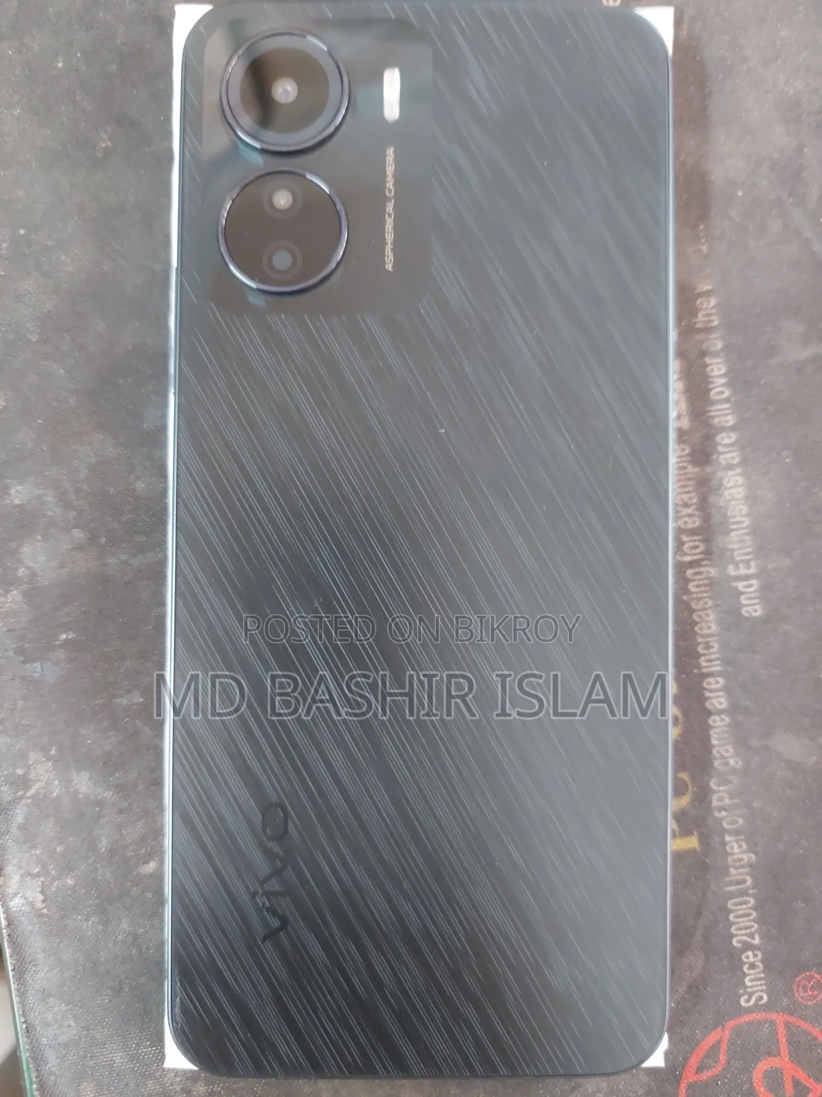 Vivo Y16 64 GB Black