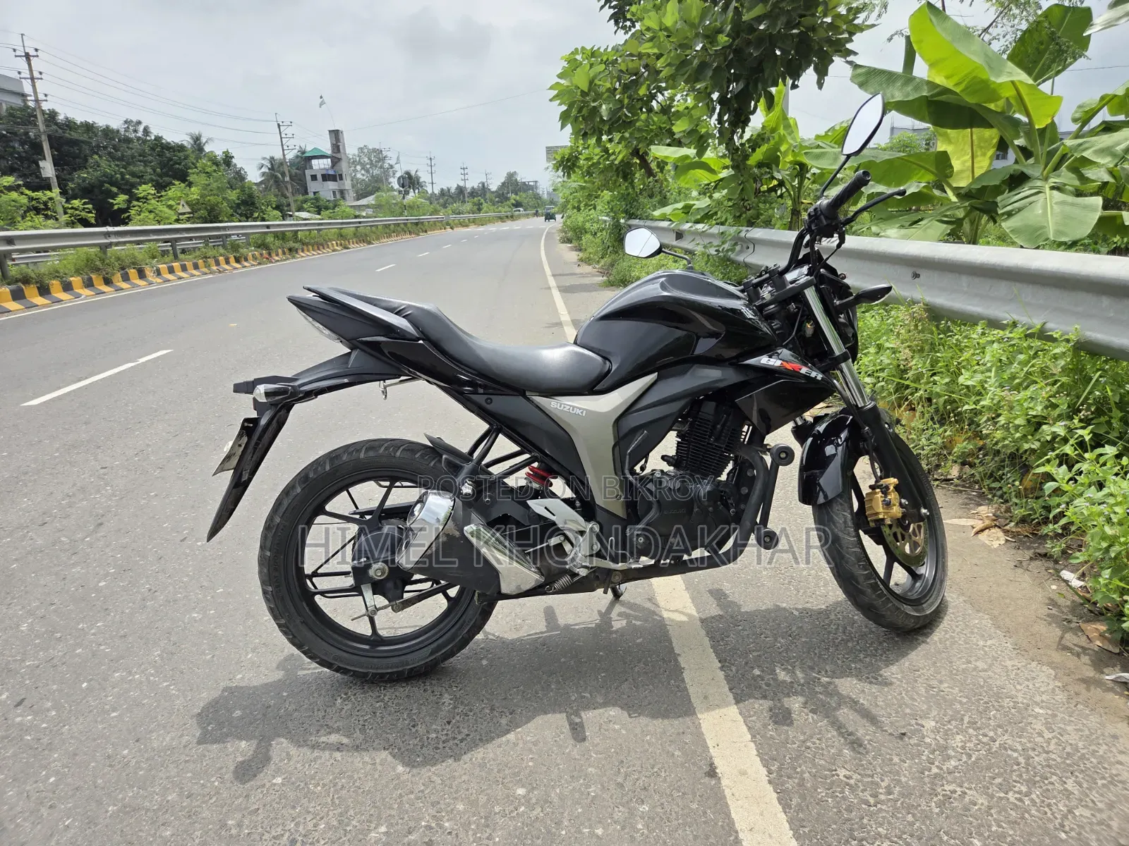 Suzuki Gixxer 2024 Black