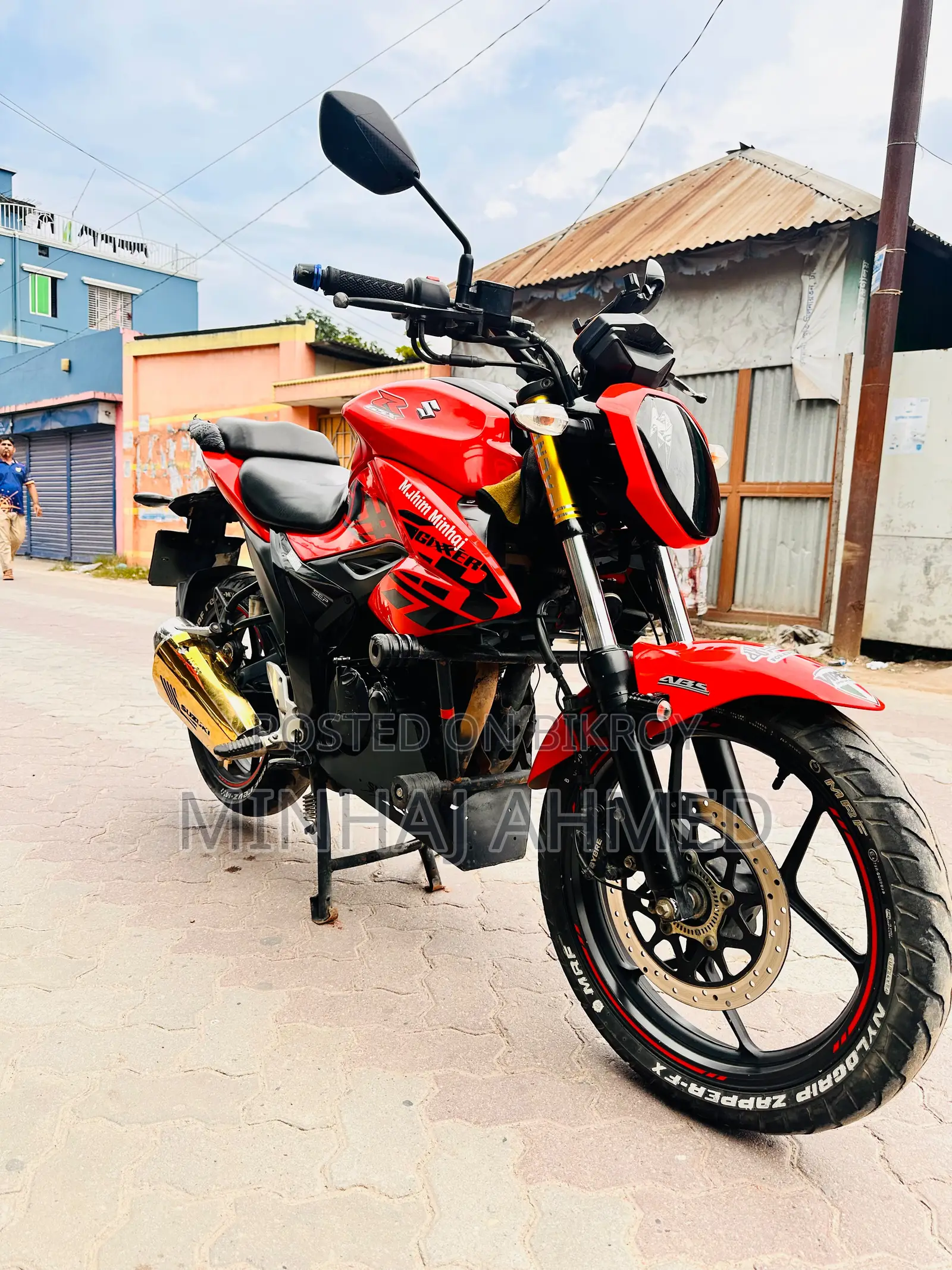 নিউ সুজুকি জিক্সার ২০২২ রেড