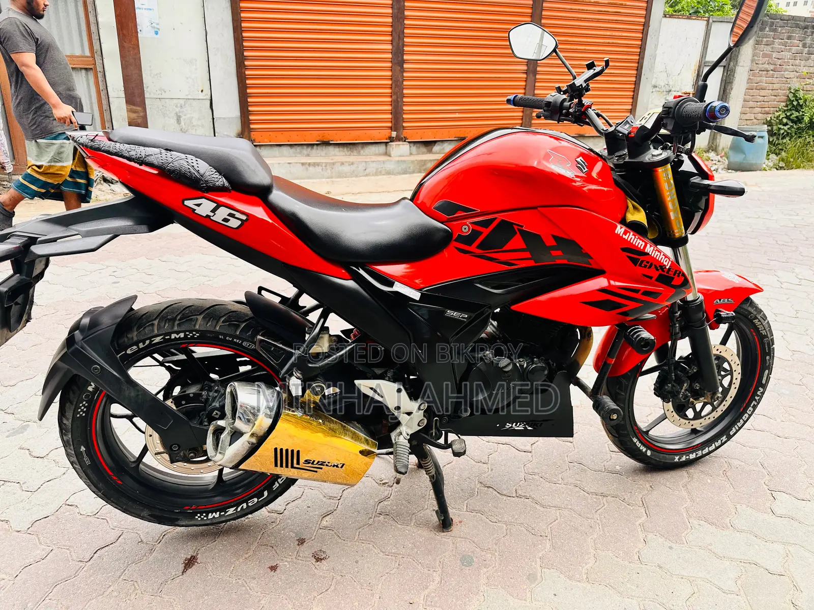 নিউ সুজুকি জিক্সার ২০২২ রেড