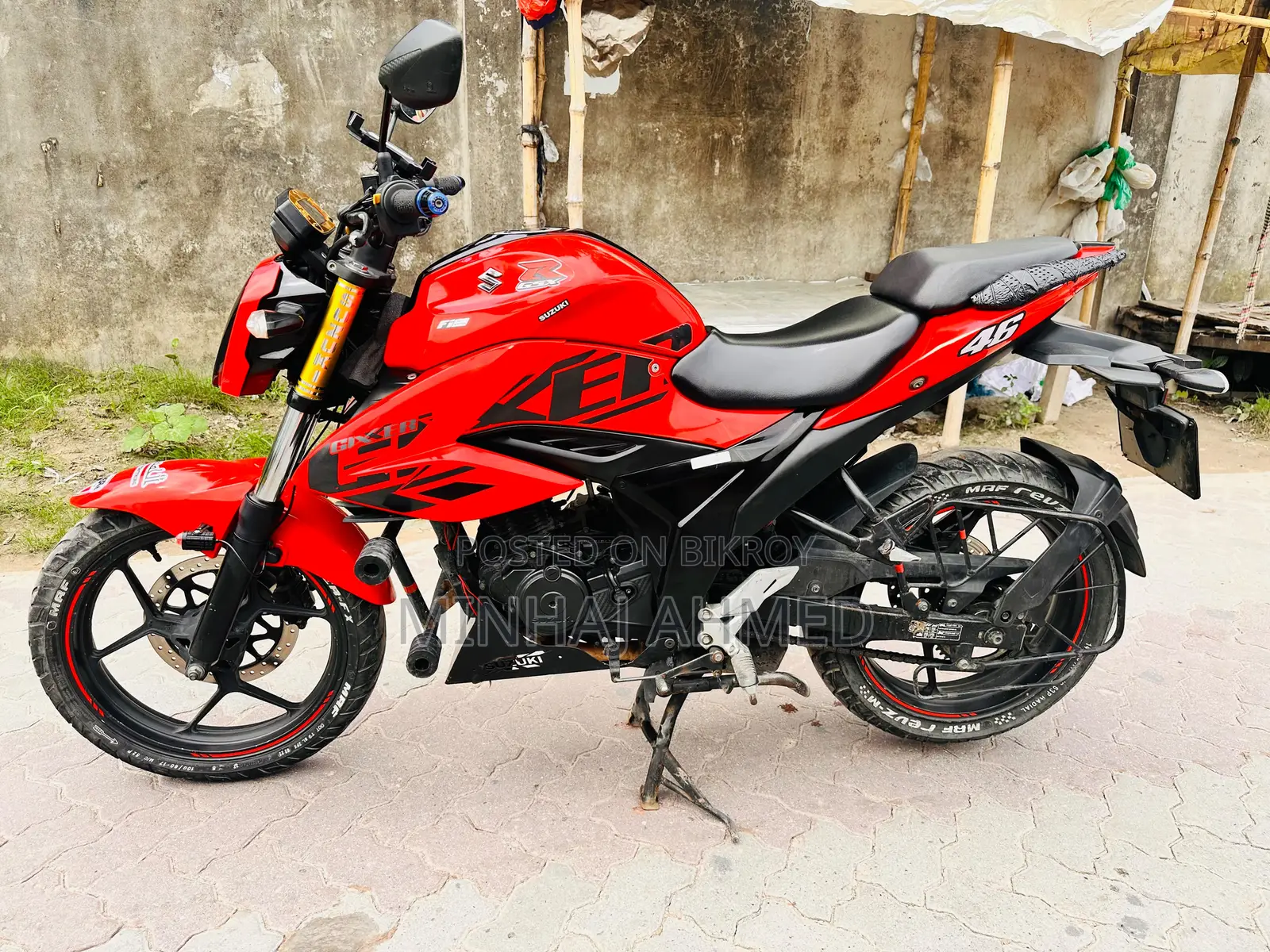 নিউ সুজুকি জিক্সার ২০২২ রেড