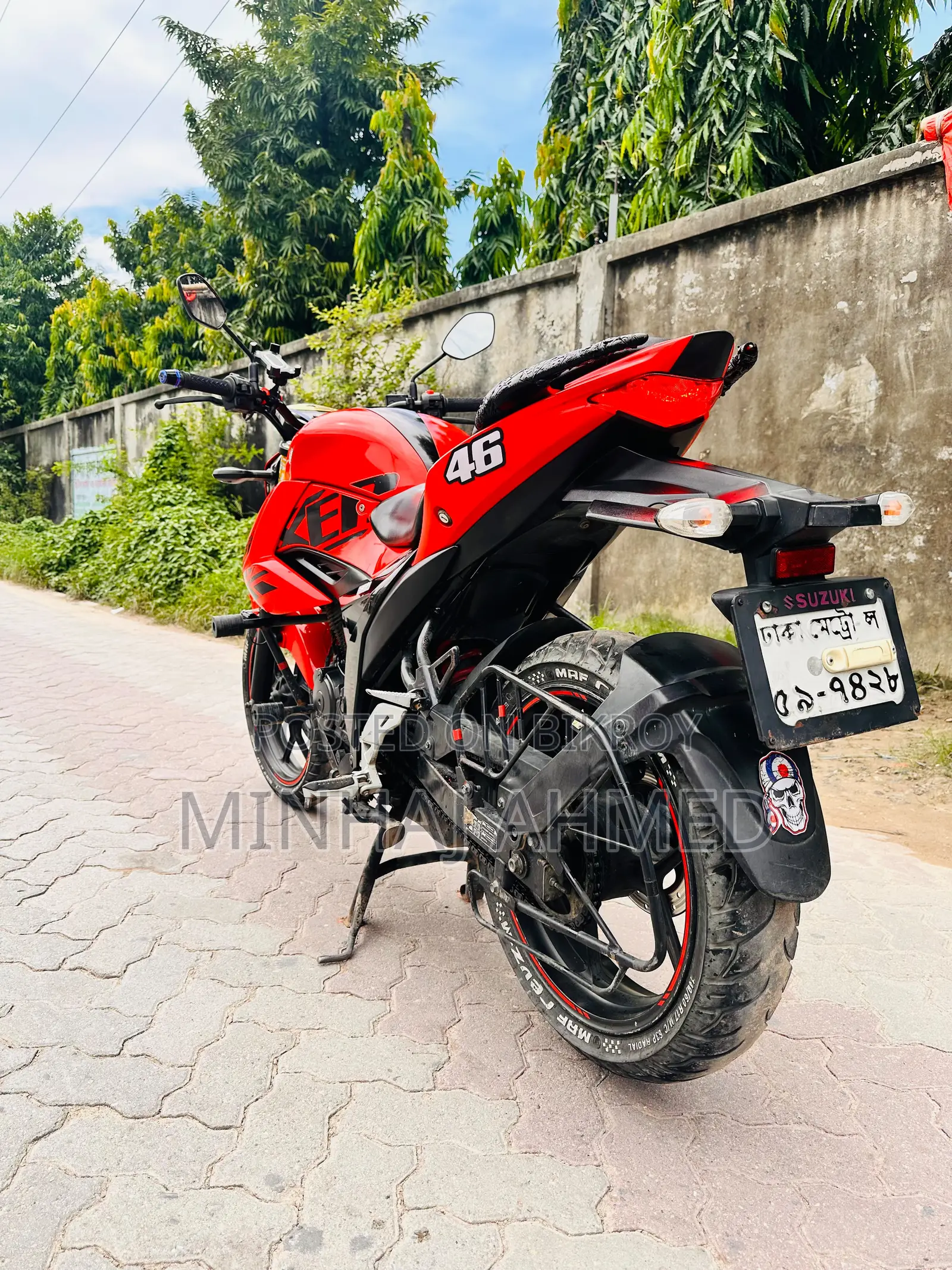 নিউ সুজুকি জিক্সার ২০২২ রেড