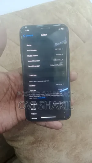 Apple iPhone X 256 GB Black